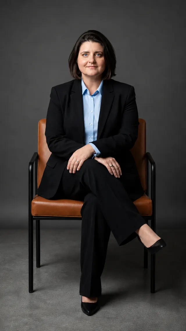 Retrato profissional da advogada Natália Motta